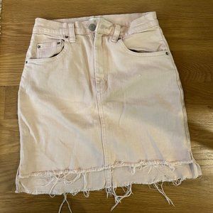 Wilfred Blush Pink mini skirt